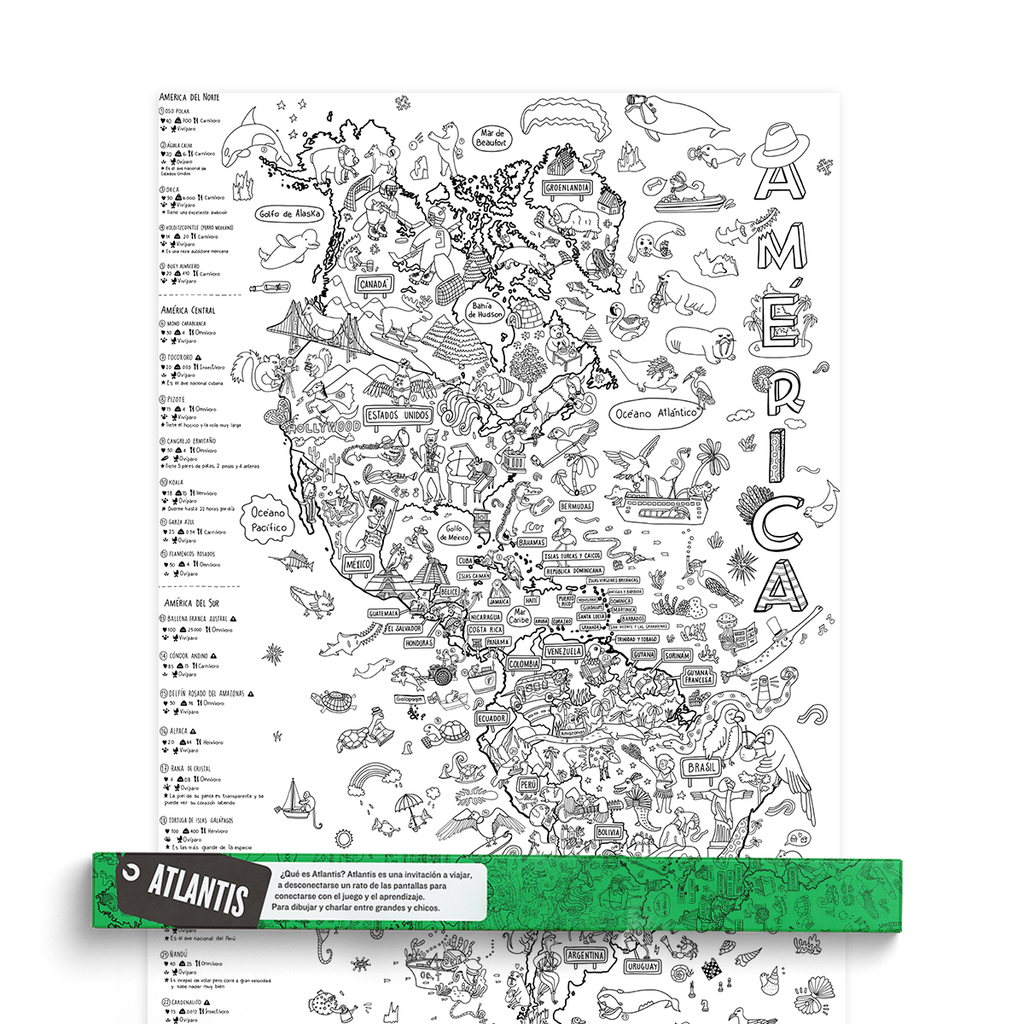 Mapa PROYECTO ANIMALES DE AMÉRICA