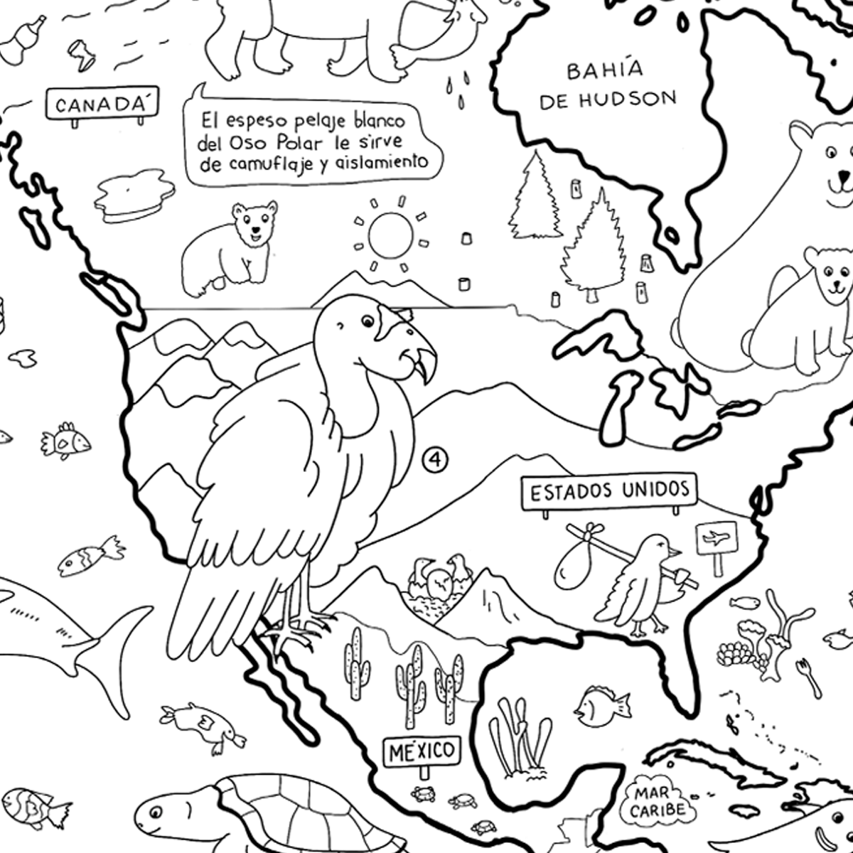 Mapa PROYECTO HÉROES DE LA NATURALEZA