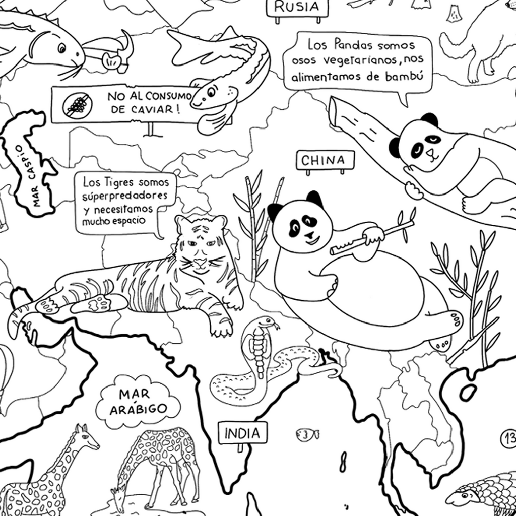 Mapa PROYECTO HÉROES DE LA NATURALEZA