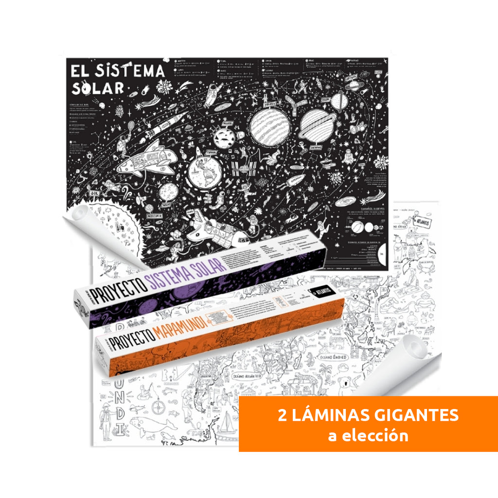 PacK 2 Láminas Atlantis GIGANTES  a elección