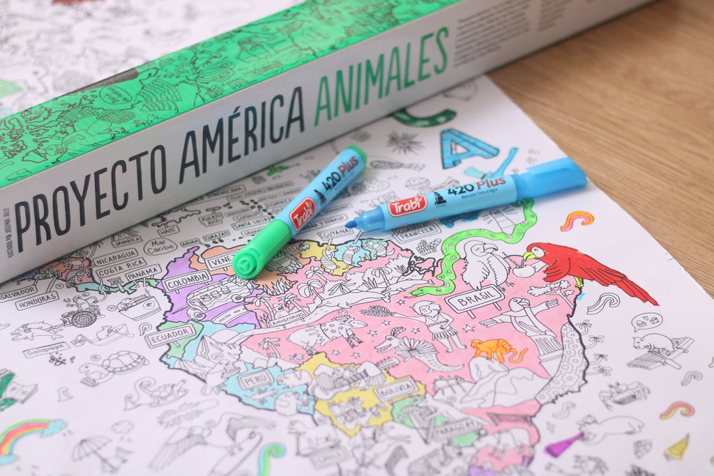 Mapa PROYECTO ANIMALES DE AMÉRICA