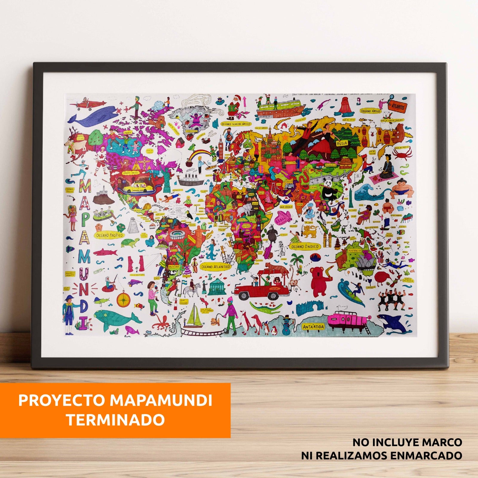 Mapa PROYECTO MAPAMUNDI