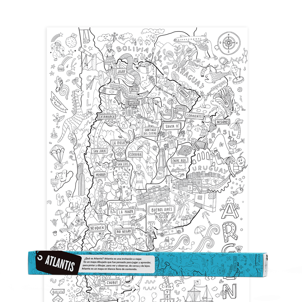 PacK 2 Láminas Atlantis GIGANTES  a elección