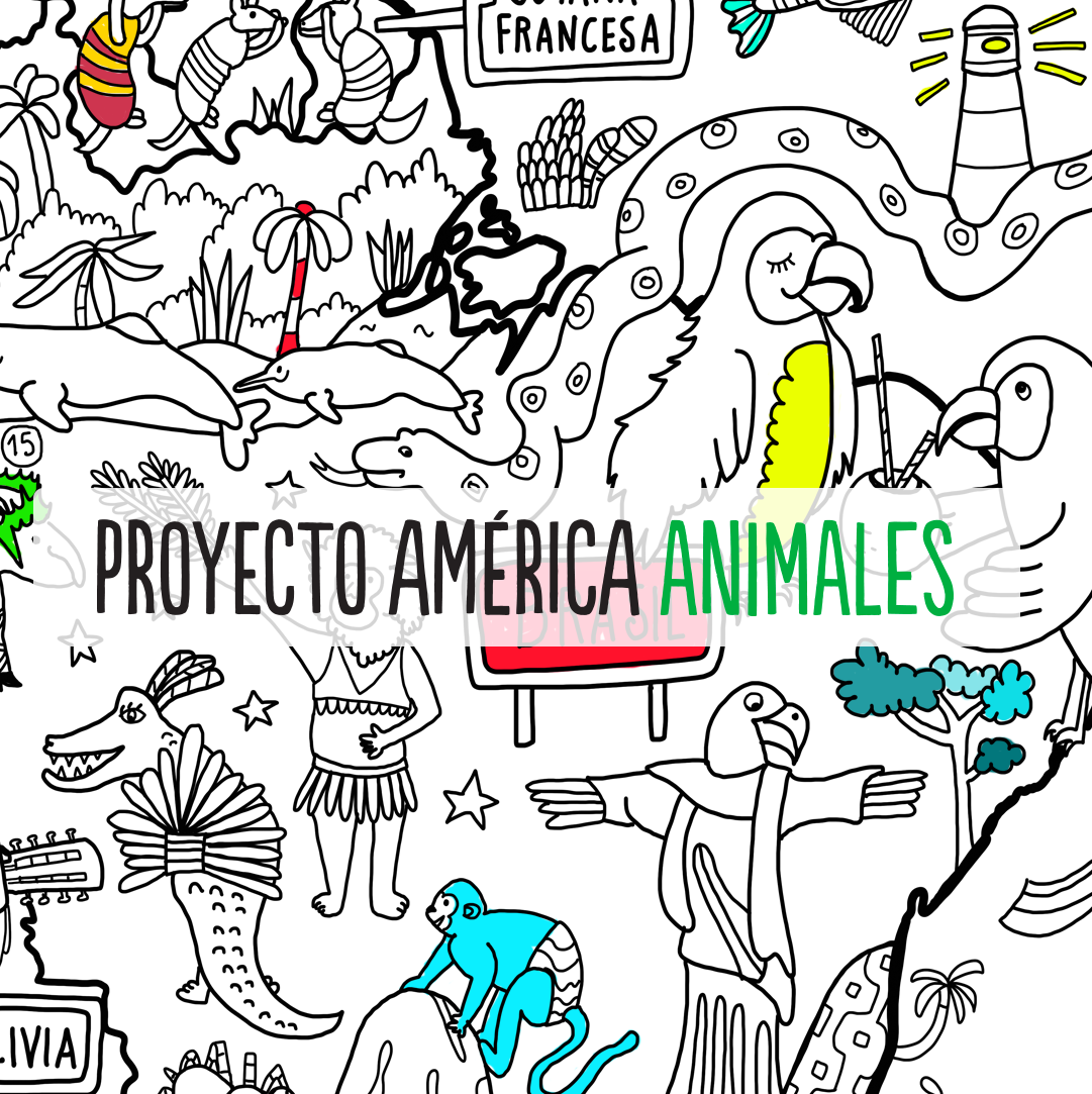 Mapa PROYECTO ANIMALES DE AMÉRICA